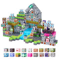 Magnetic Blocks, 100 PCS Cemetery Zombies Set, Magnetic Building Cubes for Kids, STEM Montessori Sensory Toys V952-CLKGNBMDJS10BURVH001V0