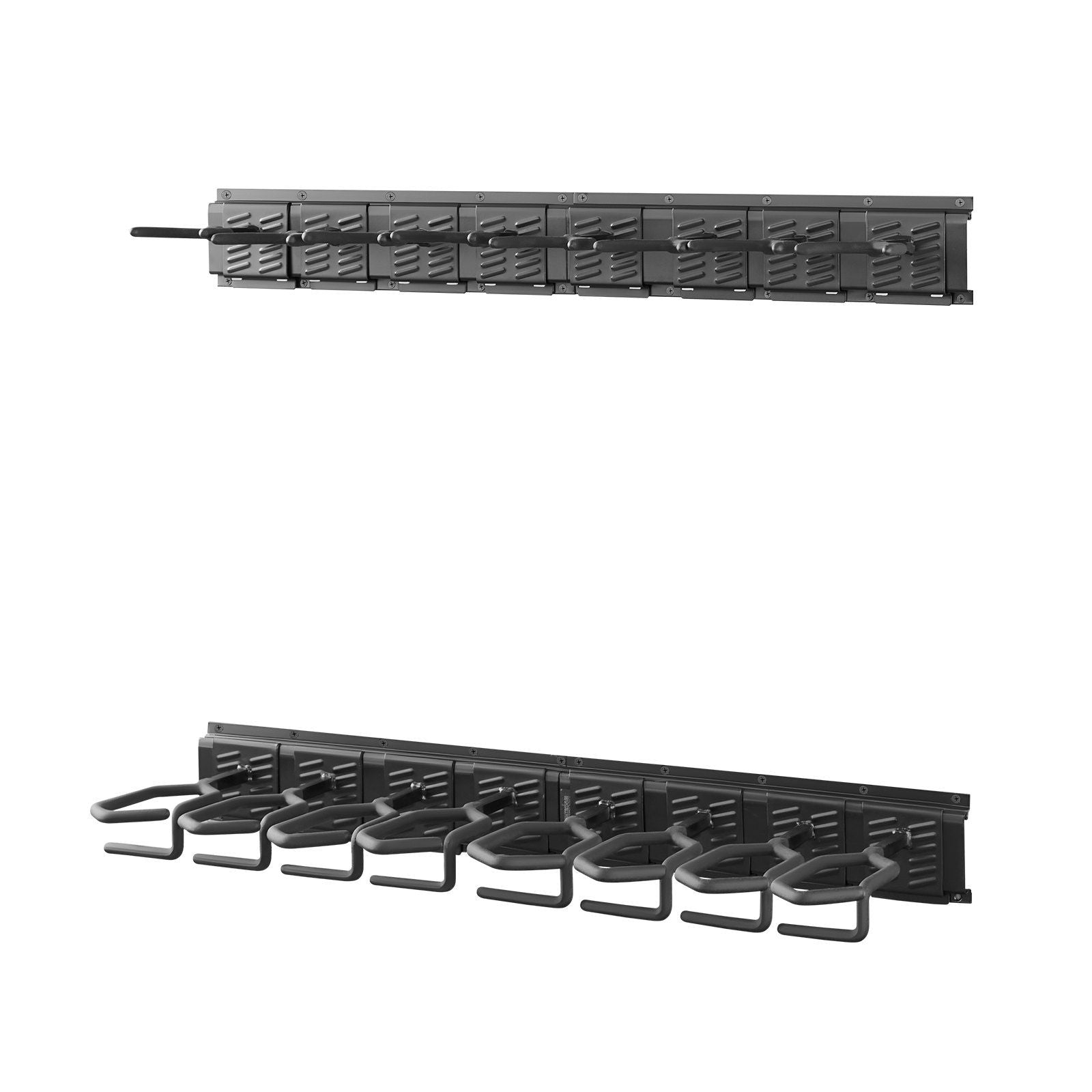 Indoor Gun Rack, Heavy Duty Steel, Wall Mount Rifle and Shotgun Rack, 8 Slots for Long Guns, Gun Display V952-CLQJJS8QW0007B6X8001V0