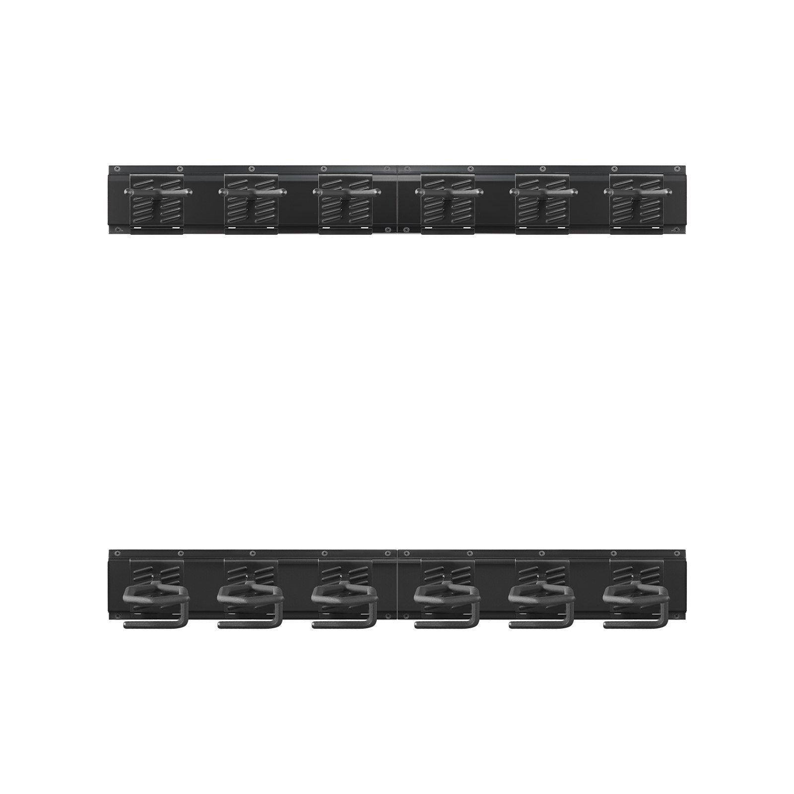 Indoor Gun Rack, Heavy Duty Steel, Wall Mount Rifle and Shotgun Rack, 8 Slots for Long Guns, Gun Display V952-CLQJJS8QW0007B6X8001V0