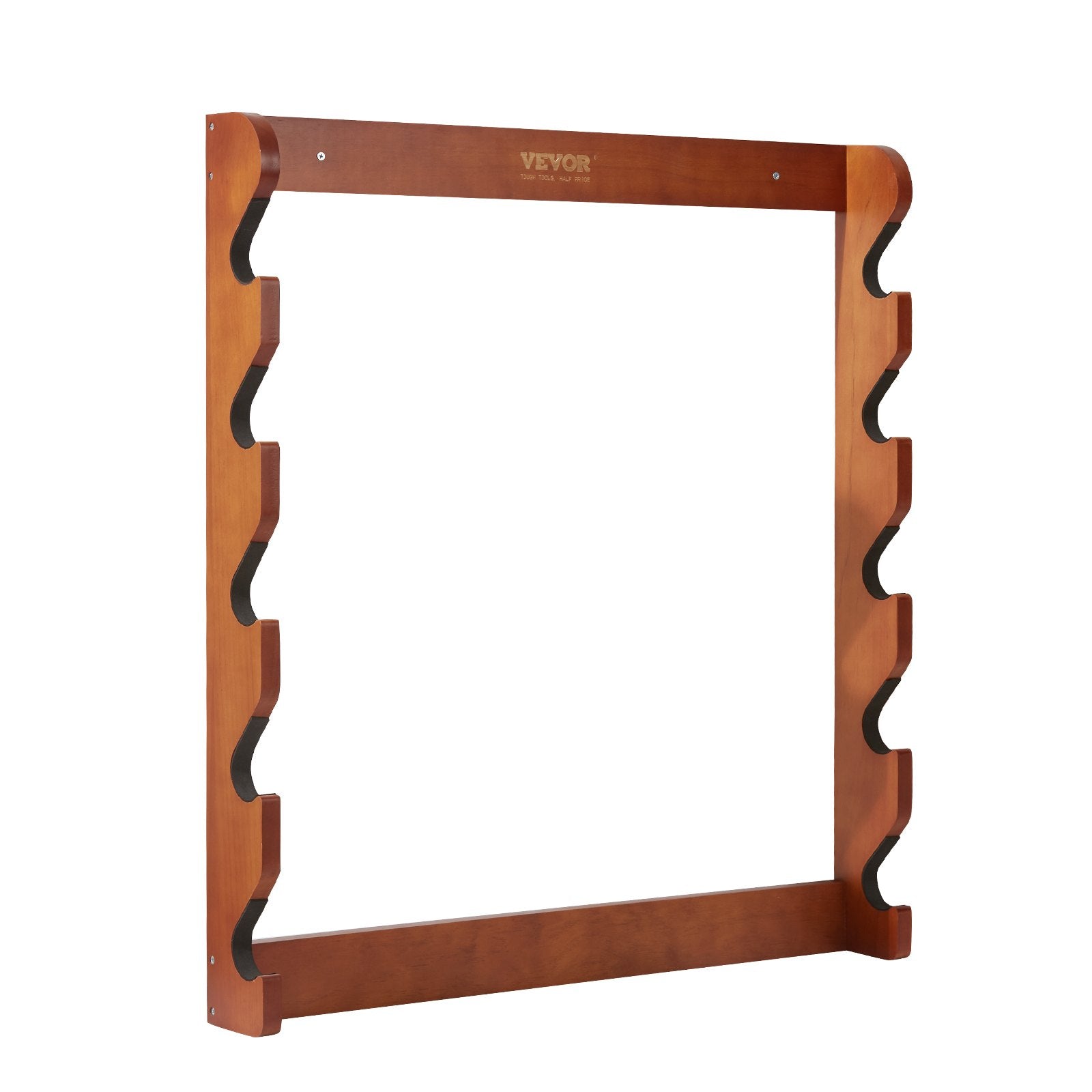 Gun Rack, Wood Gun Rack Wall Mount, Gun Display Rack holds 5 Rifles, Shotguns, 132 lb Heavy Duty Wall Storage V952-CLQJMZ000000PBDYFV0