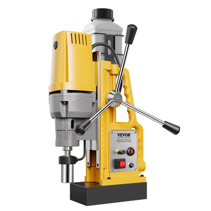 Magnetic Drill, 1400W Motor 2 in Boring Diameter, 2922 lbf Portable Electric Mag Drill Press, 0-750 RPM V952-CLZJPDJ50MMM8SYP4V3