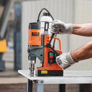 Magnetic Drill, 1450W Motor 2 in Boring Diameter, 2878 lbf Portable Electric Mag Drill Press, with 6 Coring V952-CLZTJ6JT50MMO3WWGV3