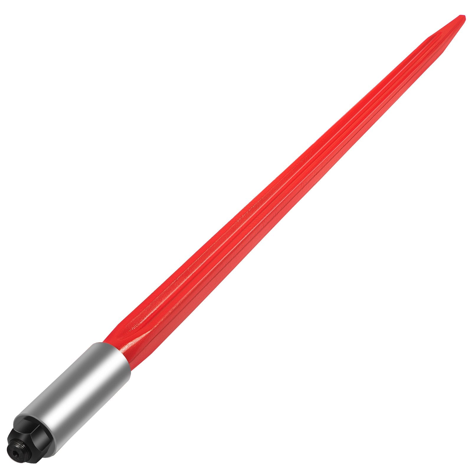 Hay Spear 32" Bale Spear 1350 lbs Capacity, Bale Spike Quick Attach Square Hay Bale Spears 1.4" Wide, Red V952-CM36X810-1350HS01V0