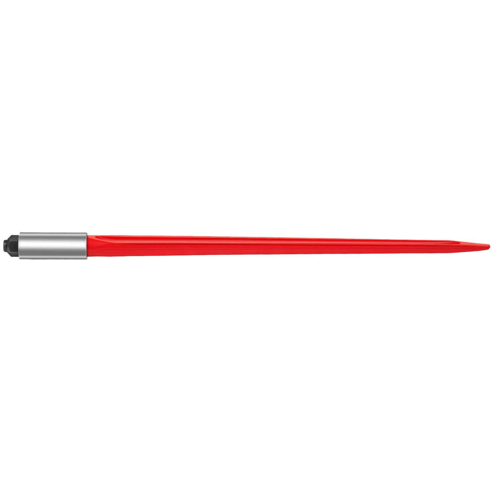 Hay Spear 32" Bale Spear 1350 lbs Capacity, Bale Spike Quick Attach Square Hay Bale Spears 1.4" Wide, Red V952-CM36X810-1350HS01V0