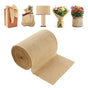 Burlap Fabric Roll, 355 mm x 45.7 m & 50 x 50 Density Wide Natural Burlap Fabric Rolls, Jute Fabric Burlap V952-CMBJ14INCHES3MBHIV0