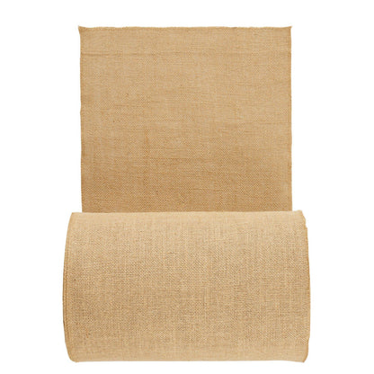Burlap Fabric Roll, 355 mm x 45.7 m & 50 x 50 Density Wide Natural Burlap Fabric Rolls, Jute Fabric Burlap V952-CMBJ14INCHES3MBHIV0