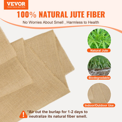 Burlap Fabric Roll Burlap Tree Wrap 914 mm x 45.7 m for Crafts & Plants V952-CMBJ36INCHES3TQMTV0