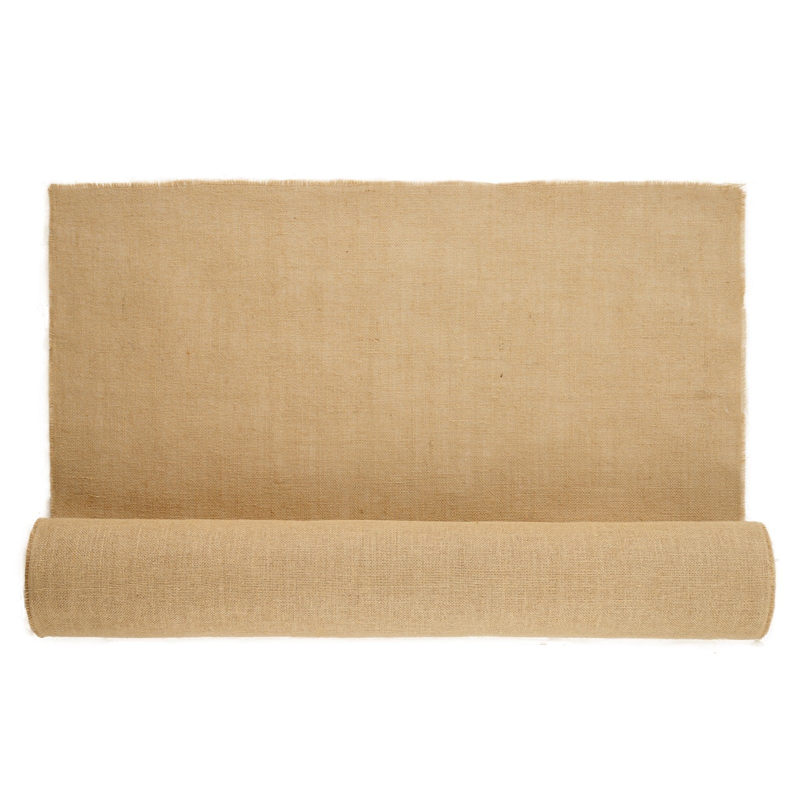 Burlap Fabric Roll, 1016 mm x 22.86 m & 50 x 50 Density Wide Natural Burlap Fabric Rolls, Jute Fabric Burlap V952-CMBJ40INCHESDJJN9V0