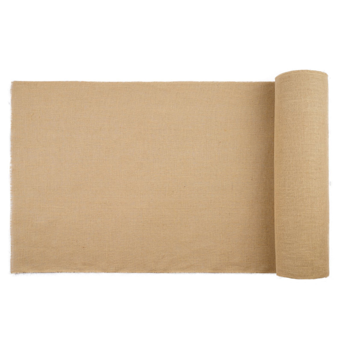 Burlap Fabric Roll, 1016 mm x 22.86 m & 50 x 50 Density Wide Natural Burlap Fabric Rolls, Jute Fabric Burlap V952-CMBJ40INCHESDJJN9V0