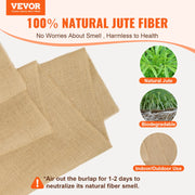 Burlap Fabric Roll Burlap Tree Wrap 1016 mm x 45.7 m for Crafts & Plants V952-CMBJ40INCHESIUNCVV0