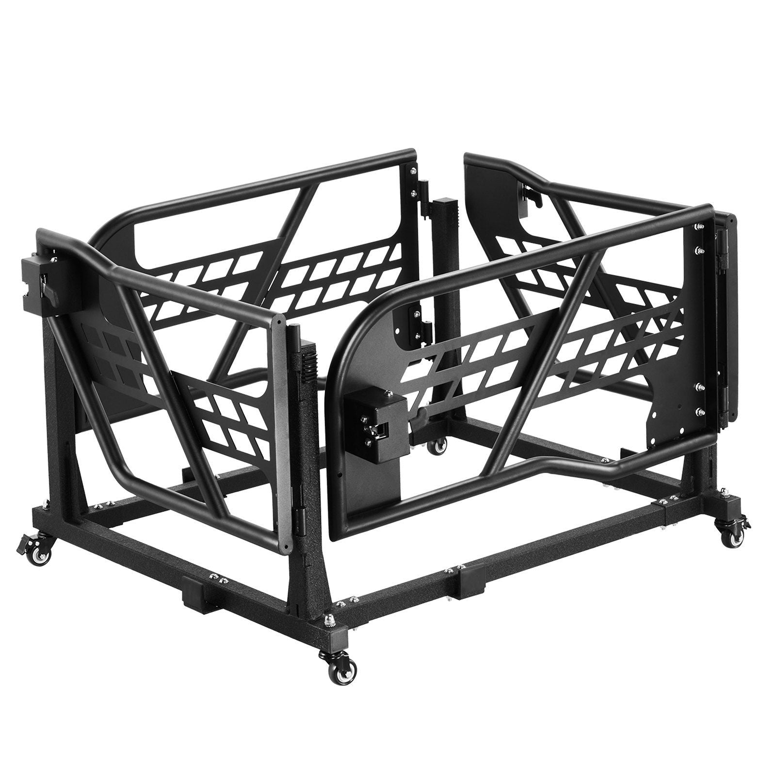 Jeep Door Storage Cart, 4 Doors Moveable Storage Cart Rack with Thickened Rubber Cushion, Sturdy Car Door V952-CMTCFXCZ4PCS2X886V0