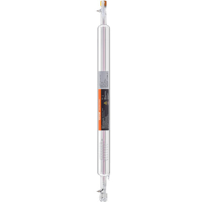 Laser Tube, 50W CO2 Laser Tube for Laser Engraver and Cutter Machine, 850 mm Length, 50 mm Diameter, Glass V952-CO2JGG50W00025GL9V9