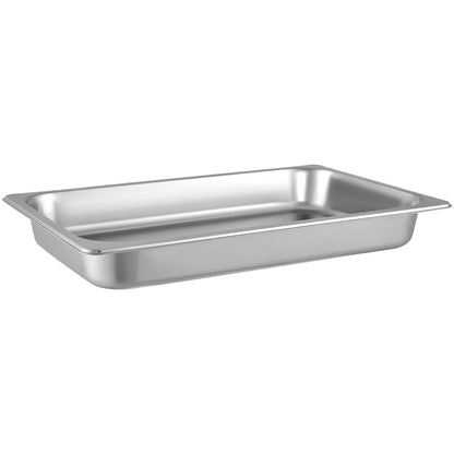 Hotel Pans Full Size 2.5 Inch Deep, Steam Table Pan 6 Pack , 22 Gauge/0.8mm Thick Stainless Steel Hotel Pan V952-CP20X12X2YCTZ6001V0