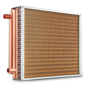Heat Exchanger Water to Air, 18"x 20" with 3-Row 3/8" Copper Ports, 242 Aluminum Fins Heat Exchanger for V952-CPGSHRQ18200VCZ68V0