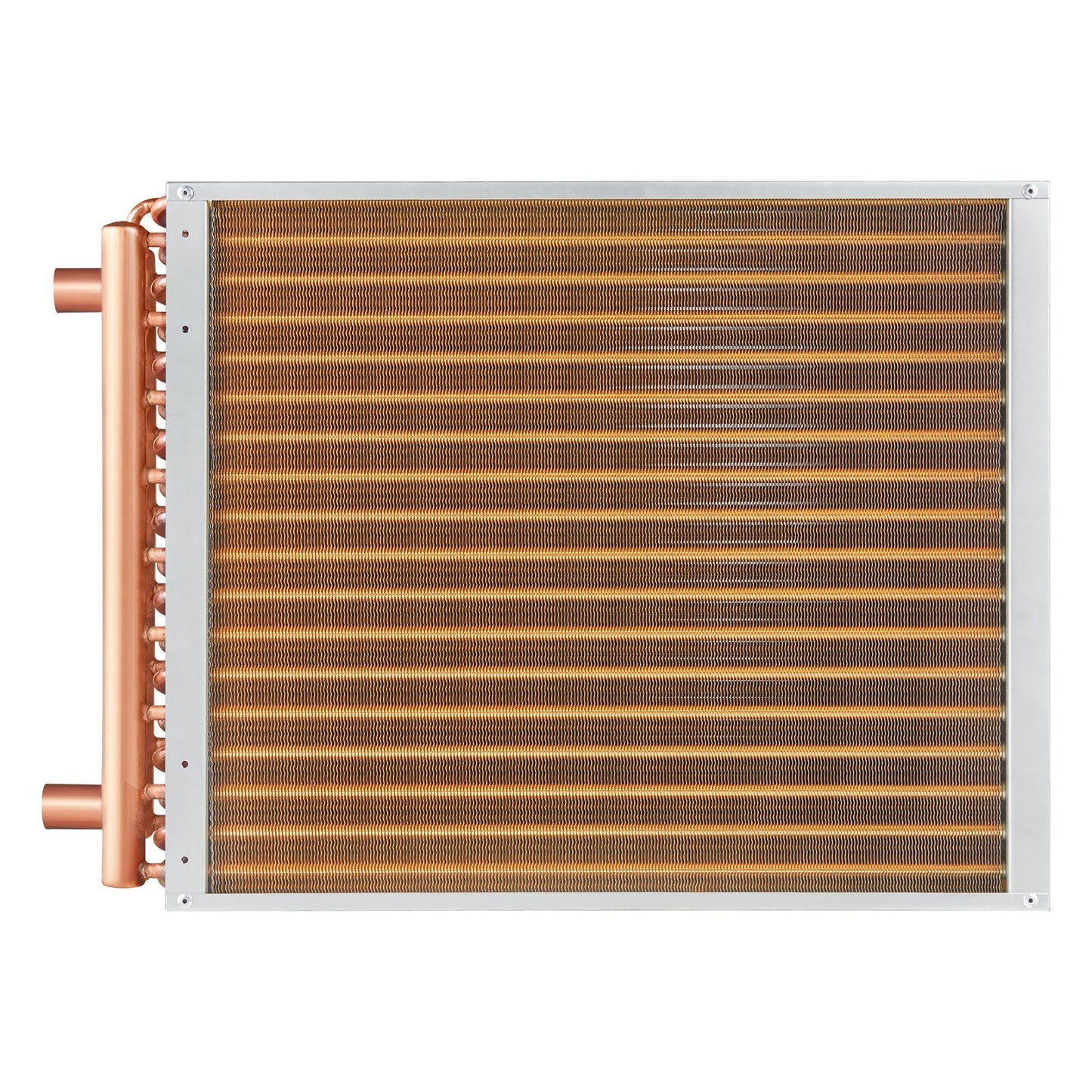 Heat Exchanger Water to Air, 18"x 20" with 3-Row 3/8" Copper Ports, 242 Aluminum Fins Heat Exchanger for V952-CPGSHRQ18200VCZ68V0
