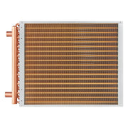 Heat Exchanger Water to Air, 18"x 20" with 3-Row 3/8" Copper Ports, 242 Aluminum Fins Heat Exchanger for V952-CPGSHRQ18200VCZ68V0