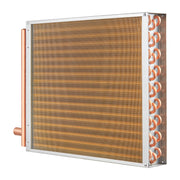 Heat Exchanger Water to Air, 18"x 20" with 3-Row 3/8" Copper Ports, 242 Aluminum Fins Heat Exchanger for V952-CPGSHRQ18200VCZ68V0