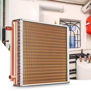 20"x 20" Heat Exchanger Water to Air 3-Row 3/8" Copper Ports 242 Fins V952-CPGSHRQ202001R9UUV0