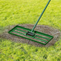 Lawn Leveling Rake, 30"x10" Level Lawn Tool, Heavy-duty Lawn Leveler with 78" Steel Extended Handle, Yard V952-CPPZP1030000Q4VM8002V0