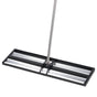 Updated Lawn Leveling Rake with Roller, 30" x 10" Stainless Steel Lawn Leveler with 83.9" Adjustable Handle, V952-CPPZPEKGLK104T4UG002V0