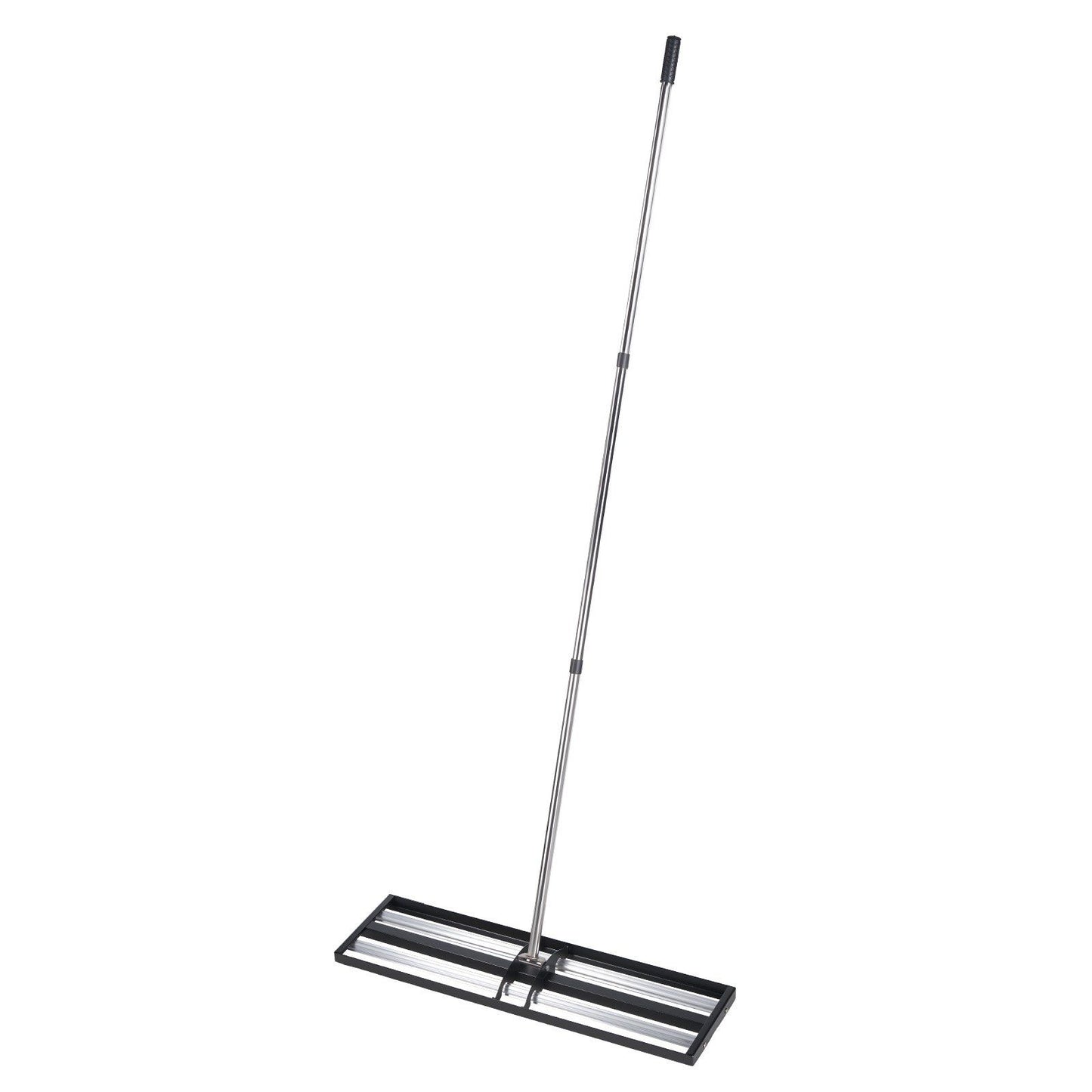 Updated Lawn Leveling Rake with Roller, 30" x 10" Stainless Steel Lawn Leveler with 83.9" Adjustable Handle, V952-CPPZPEKGLK104T4UG002V0