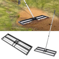 254 x 762 mm Lawn Leveling Rake with 2130 mm Adjustable Handle for Yard Garden V952-CPPZPEKGLK104T4UGV0