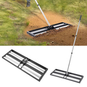 254 x 762 mm Lawn Leveling Rake with 2130 mm Adjustable Handle for Yard Garden V952-CPPZPEKGLK104T4UGV0
