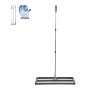 254 x 762 mm Lawn Leveling Rake with 2130 mm Adjustable Handle for Yard Garden V952-CPPZPEKGLK104T4UGV0