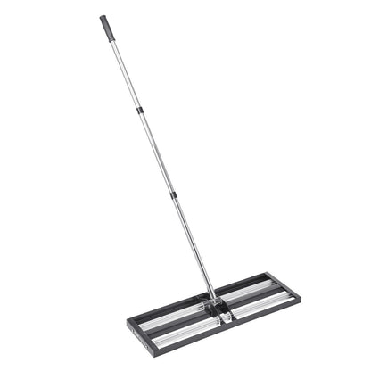 254 x 762 mm Lawn Leveling Rake with 2130 mm Adjustable Handle for Yard Garden V952-CPPZPEKGLK104T4UGV0
