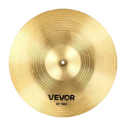 Cymbal Pack, 3 Pieces Cymbals for Drum Set, Alloy Cymbals Drum Set Includes 35.5 cm Hi-Hats, 40 cm Crash, V952-CPTZCPTZ3ZXGGQ223001V0
