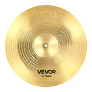 Cymbal Pack, 3 Pieces Cymbals for Drum Set, Alloy Cymbals Drum Set Includes 35.5 cm Hi-Hats, 40 cm Crash, V952-CPTZCPTZ3ZXGGQ223001V0