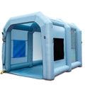 Inflatable Spray Booth Car Paint Tent 13x10x9ft Filter System Blower 950W V952-CQ13109FT950WSOKVV3