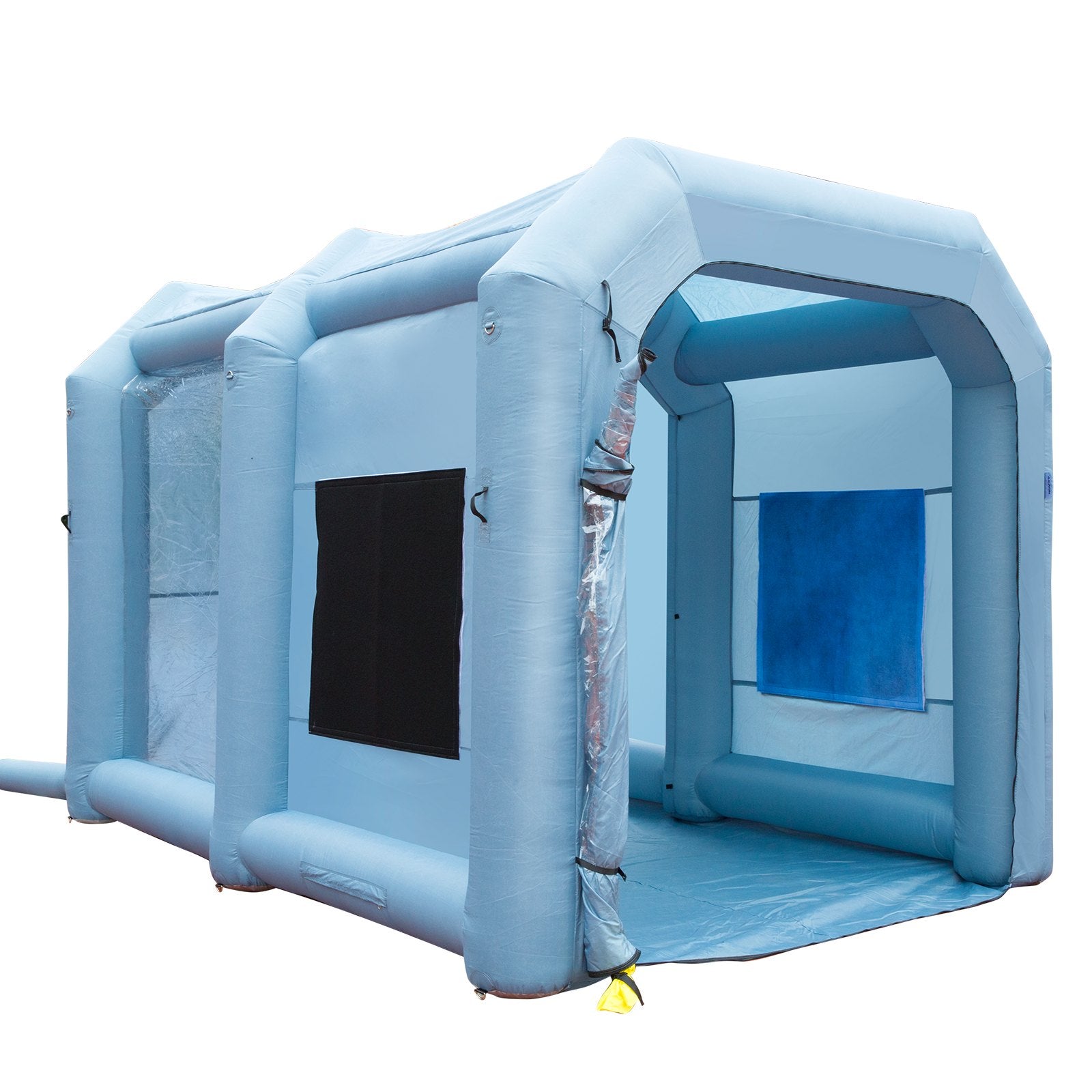 Inflatable Spray Booth Car Paint Tent 13x10x9ft Filter System Blower 950W V952-CQ13109FT950WSOKVV3