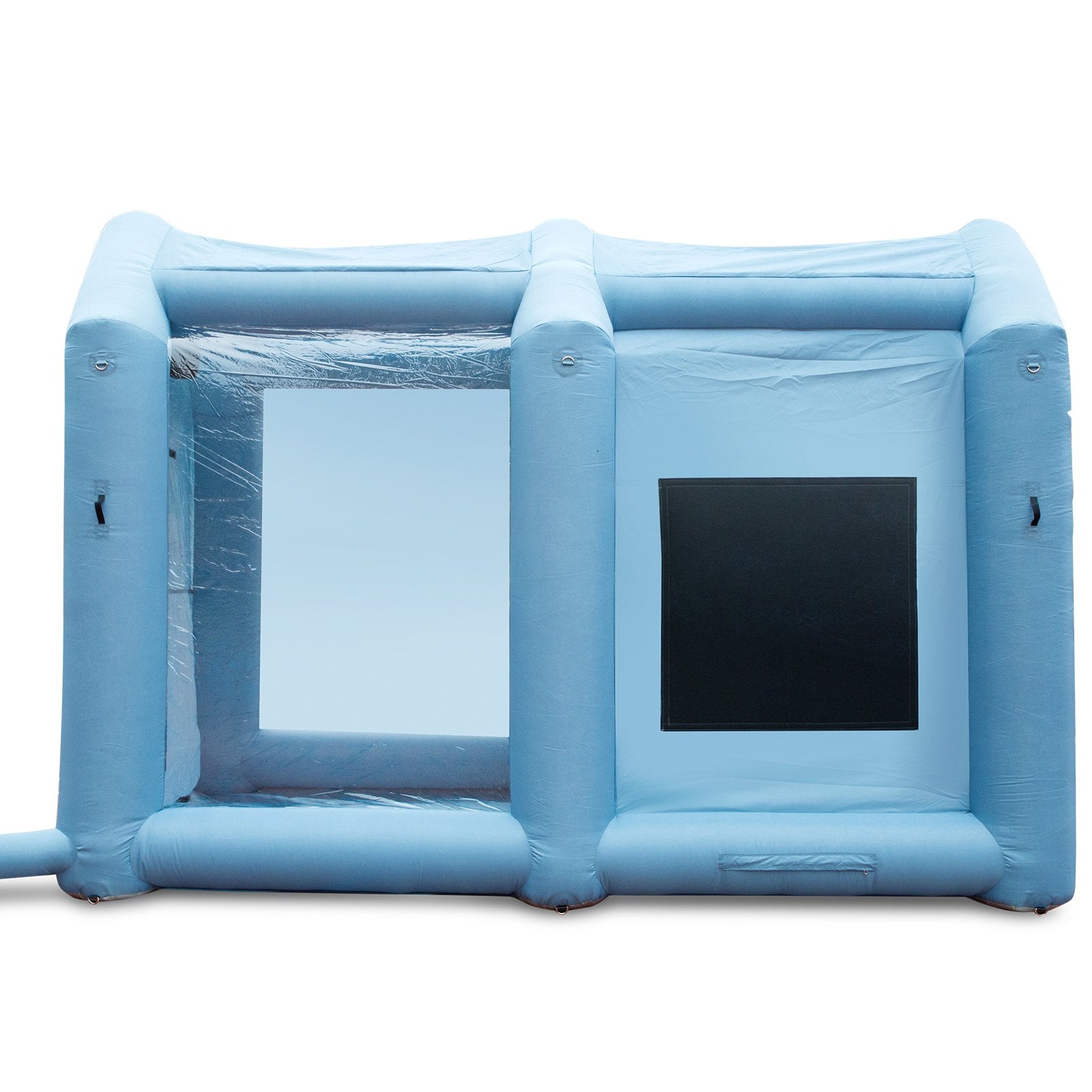 Inflatable Spray Booth Car Paint Tent 13x10x9ft Filter System Blower 950W V952-CQ13109FT950WSOKVV3