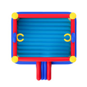Inflatable Bounce House, Outdoor High Quality Playhouse Trampoline, Jumping Bouncer with Blower, Slide, and V952-CQCBBHYC2021Z5HY3V3