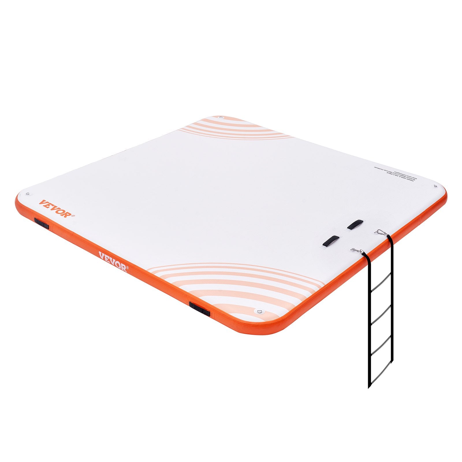 Inflatable Floating Dock, 10 x 10FT Inflatable Dock Platform, Non-Slip Water Floating Dock Mat with Portable V952-CQFT10X6FTBJGZ8S7V0