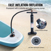 Inflatable Stand Up Paddle Board, 152 mm SUP Paddleboard with Removable Kayak Seat, Board Accessories, Pump, V952-CQJBDZYKDZYKM6UX7V0
