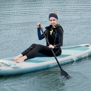 Inflatable Stand Up Paddle Board, 152 mm Wide SUP Paddleboard, with Board Accessories, Pump, Paddle, Fin, V952-CQJBPTKPTKBL13VK8V0