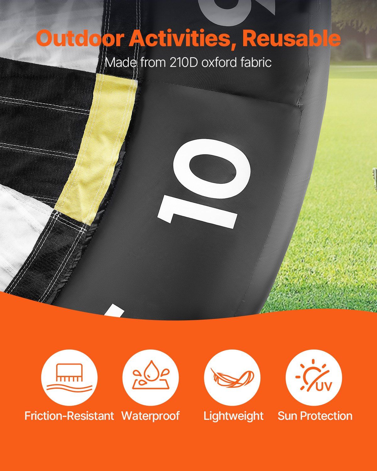 Inflatable Soccer Dart Board, over 2.5 m High Giant Soccer Dart Board with 9 Kick Balls & Air Pump, 2-Minutes V952-CQJXZQFB25MMNUSSW001V3
