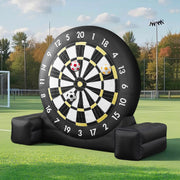 Inflatable Soccer Dart Board, over 2.5 m High Giant Soccer Dart Board with 9 Kick Balls & Air Pump, 2-Minutes V952-CQJXZQFB25MMNUSSW001V3