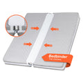 Bed Bridge King Bed Converter Kit Metal Buckle and Storage Bag 75"L x 10"W V952-CQL75W10INCH8JTJSV0