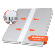 Bed Bridge King Bed Converter Kit Metal Buckle and Storage Bag 75"L x 10"W V952-CQL75W10INCH8JTJSV0