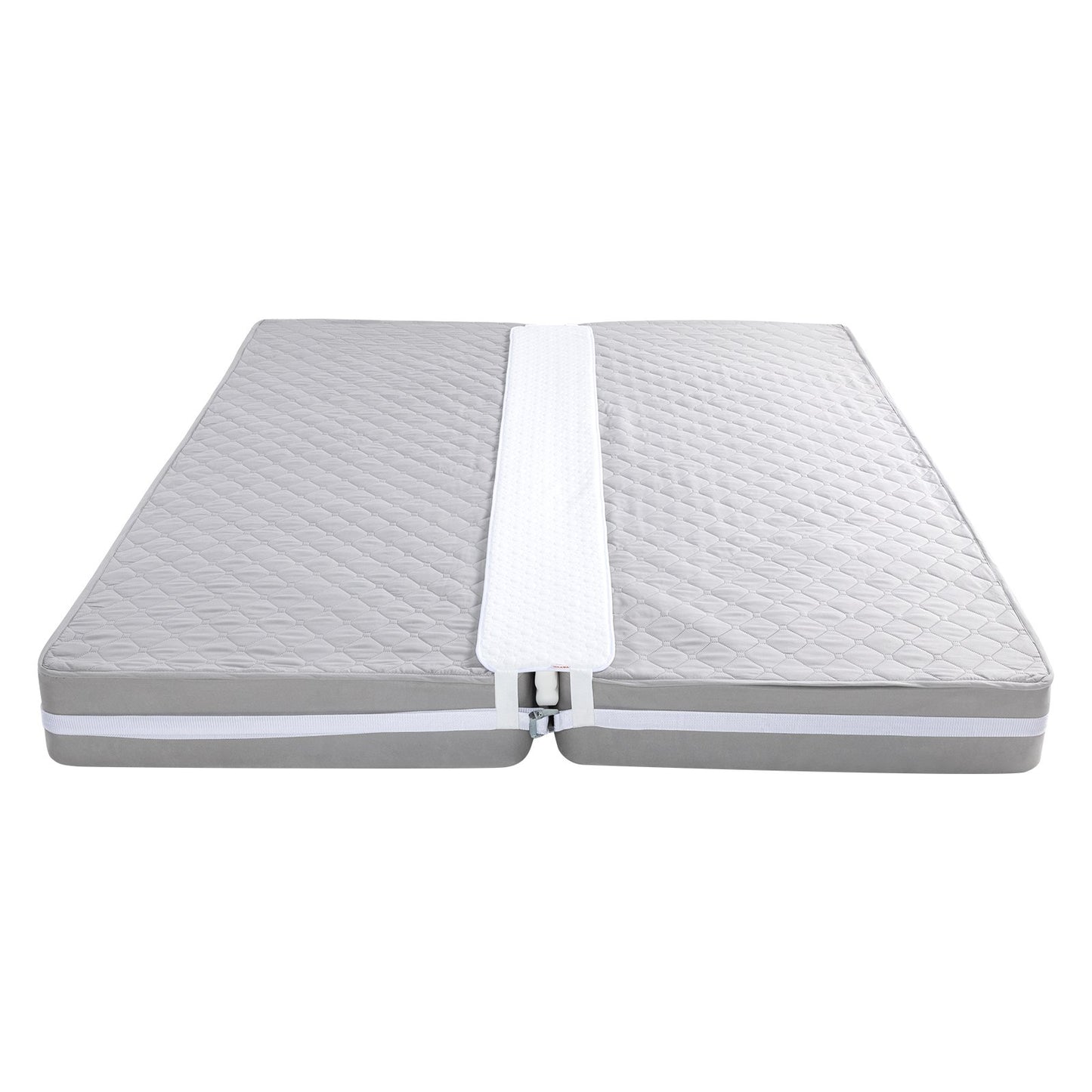 Bed Bridge King Bed Converter Kit Metal Buckle and Storage Bag 75"L x 10"W V952-CQL75W10INCH8JTJSV0