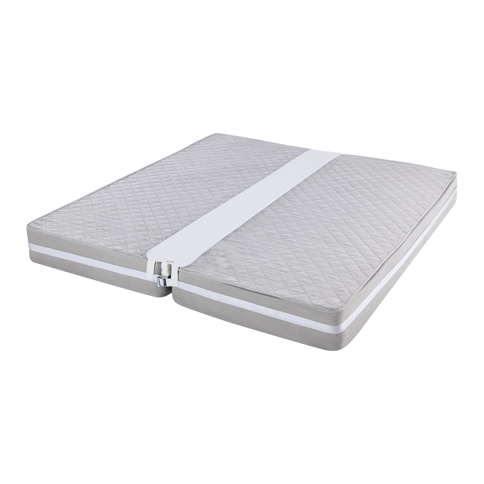 Bed Bridge King Bed Converter Kit Metal Buckle and Storage Bag 75"L x 10"W V952-CQL75W10INCH8JTJSV0