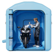 Inflatable Paint Booth, 3 x 2.5 x 2.5 m, Inflatable Spray Booth with 550W Powerful Blower and Air Filter V952-CQSPQF108585RHWTN001V3