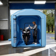 Inflatable Paint Booth, 3 x 2.5 x 2.5 m, Inflatable Spray Booth with 550W Powerful Blower and Air Filter V952-CQSPQF108585RHWTN001V3