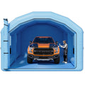 Inflatable Paint Booth, 10 x 6 x 4 m, Inflatable Spray Booth with 950W and 1100W Blowers and Air Filter V952-CQSPQF332013DWJNH001V3