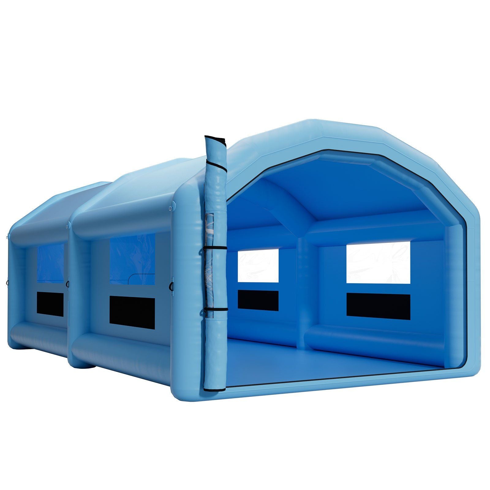 Inflatable Paint Booth, 10 x 6 x 4 m, Inflatable Spray Booth with 950W and 1100W Blowers and Air Filter V952-CQSPQF332013DWJNH001V3