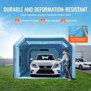 Inflatable Paint Booth 23x13.1x9ft Inflatable Spray Booth 750W+480W Blower V952-CQSPQFLSKCGLKCDG9V3