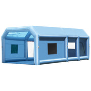 Inflatable Paint Booth 23x13.1x9ft Inflatable Spray Booth 750W+480W Blower V952-CQSPQFLSKCGLKCDG9V3